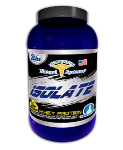 Isolate 100% Whey Protein (2 Lb) Millenium Natural Systems