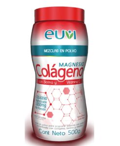 Colágeno Magnesio Biotina Polvo (500 GR.) Euvi
