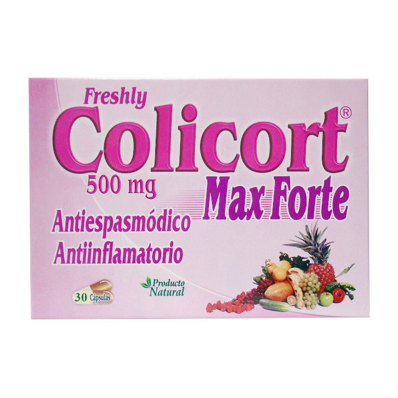 Colicort Max Forte Blister 30 caps Colicort Max Forte Blister 30 caps. - Natural Freshly