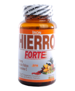 Hierro Forte Frasco (50 cáps) Natural Freshly